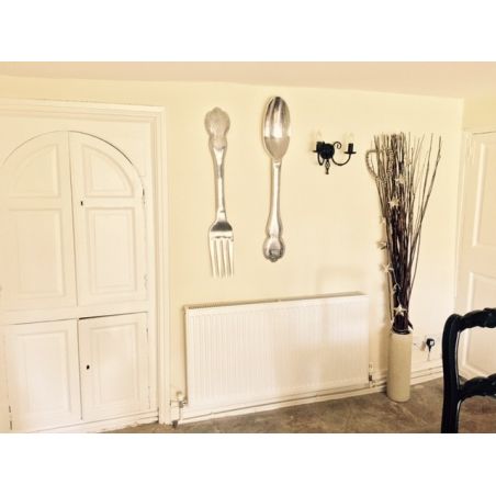 Fork and Spoon Antique Wall D&eacute;cor XL Smithers Retro Ornaments &pound;185.00 product_features