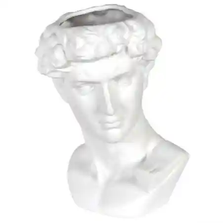 David Bust Vase - White  Retro Ornaments £50.00      product_features