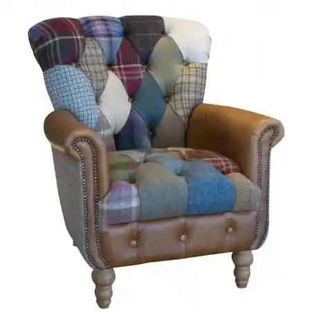 Gotham Patchwork Armchair Smithers Sofas and Armchairs £1,600.00 Entrance Hall product_features