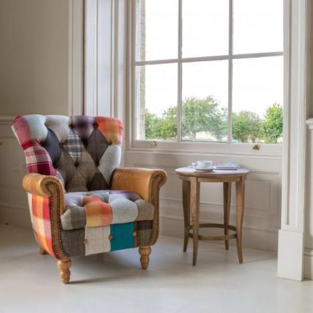 Harlequin Patchwork Armchair Smithers Sofas and Armchairs &pound;1,400.00 Living Room product_features
