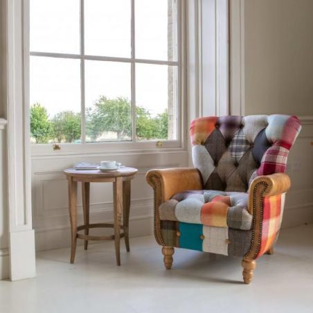 Harlequin Patchwork Armchair Smithers Sofas and Armchairs &pound;1,400.00 Living Room product_features