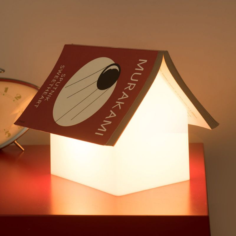 Book Rest Lamp – Whimsical Gift Idea for Book Lovers, Bedrooms, or Cosy Reading Nooks SUCK UK Lighting £45.00      product_fe...