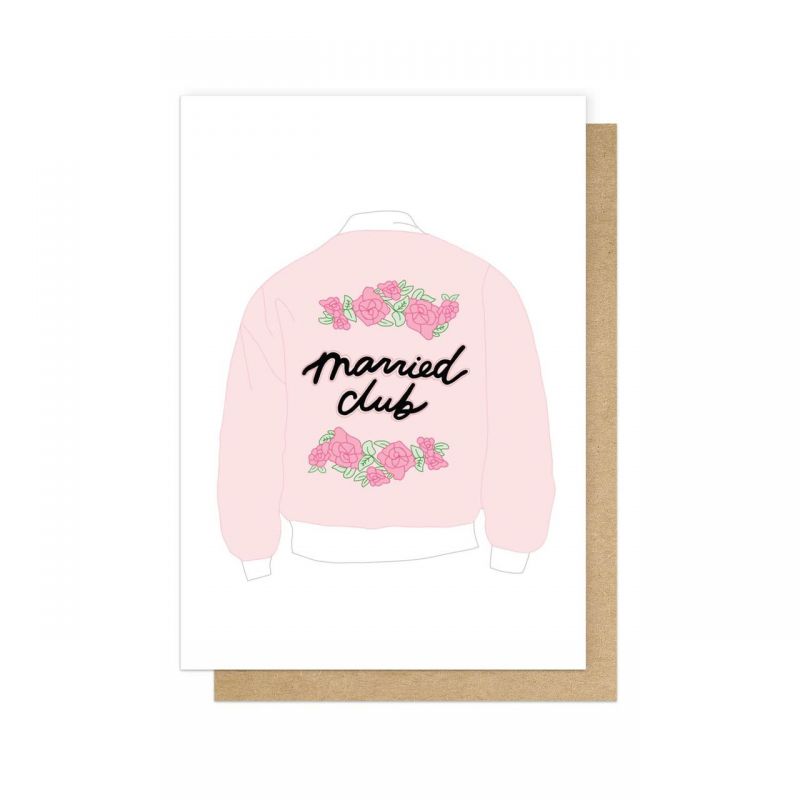 Married Club Greetings Card  Congratulations £3.00      product_features