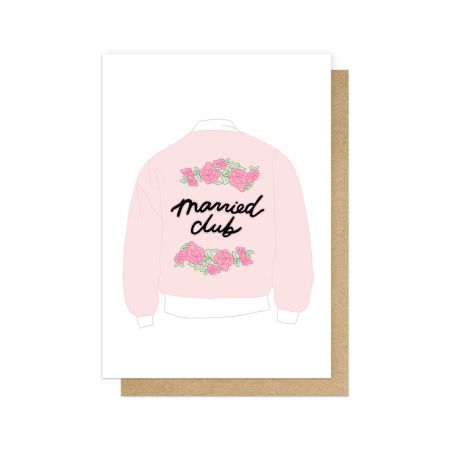 Married Club Greetings Card  Congratulations £3.00      product_features