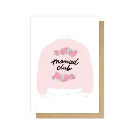 Married Club Greetings Card  Congratulations £3.00      product_features