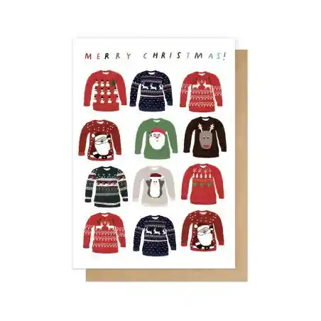 Christmas Jumpers Card  Christmas Cards £3.00      product_features
