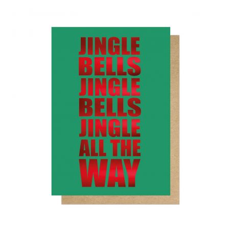 Jingle All the Way Christmas Card  Christmas Cards £3.00      product_features