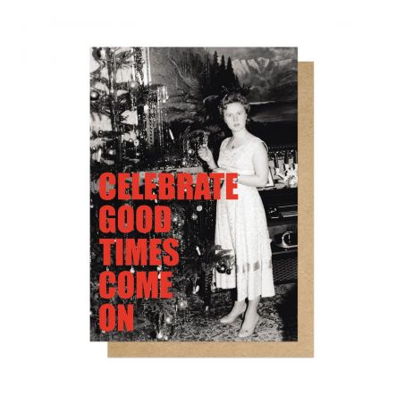 Celebrate Good Times Christmas Card  Christmas Cards £3.00      product_features