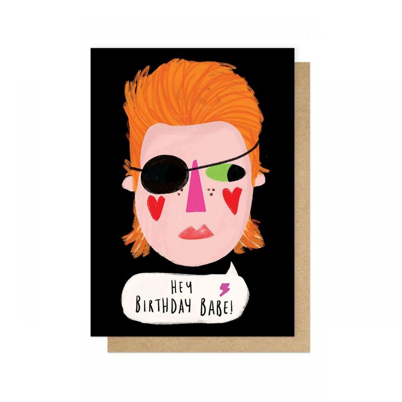 Hey Happy Birthday Babe Greetings Card  Birthday Cards £3.00      product_features