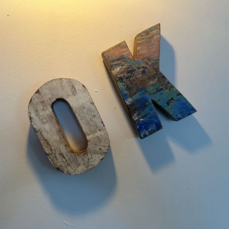 Luxury Wooden Alphabet Letters &ndash; Vintage-Inspired Decorative Accents Smithers Signs &pound;20.00 product_features