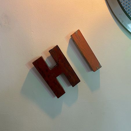 Luxury Wooden Alphabet Letters &ndash; Vintage-Inspired Decorative Accents Smithers Signs &pound;20.00 product_features