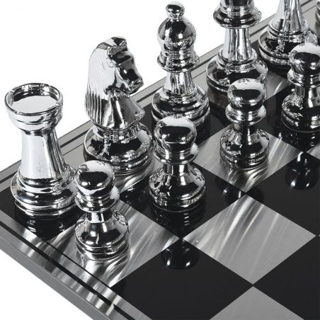 Oversized Gold & Silver Chess Board Set Smithers Archives £202.00      product_features