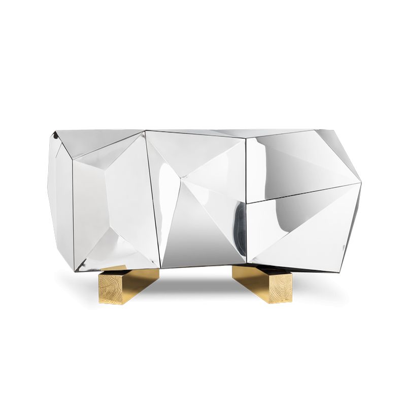 Pyrite Diamond Cut Purple Sideboard delightfull Designer Furniture £3,000.00 Oak Veneer Brass product_features