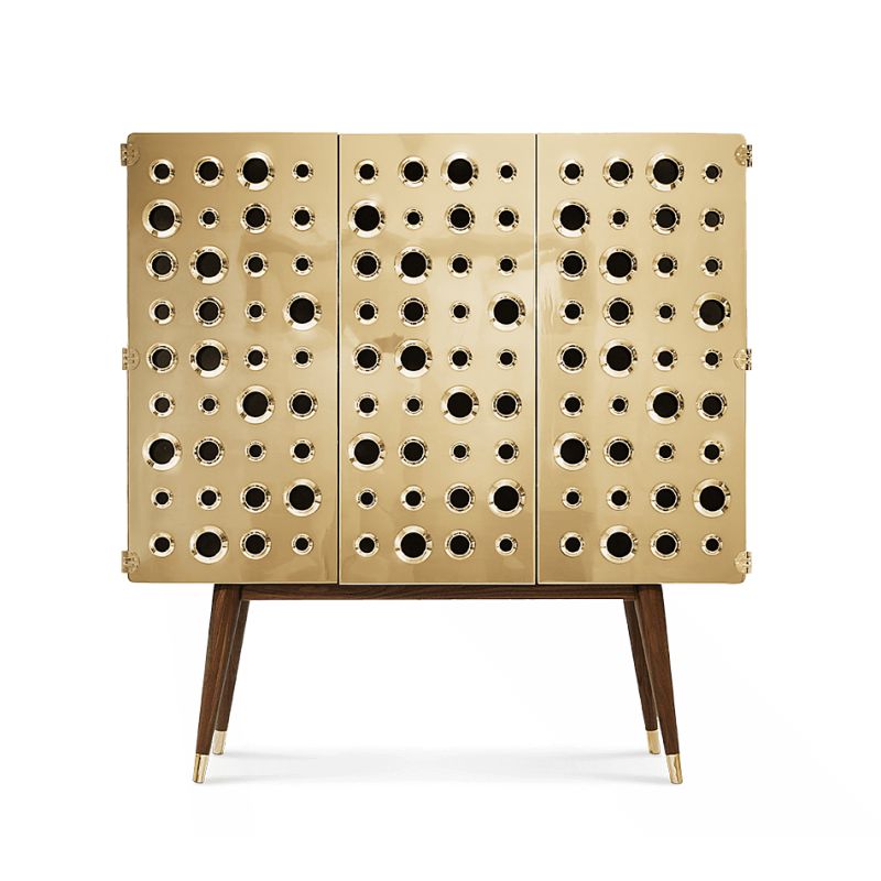 Monocles Gold Cabinet delightfull Designer Furniture £20,000.00 Walnut Gold Plated product_features