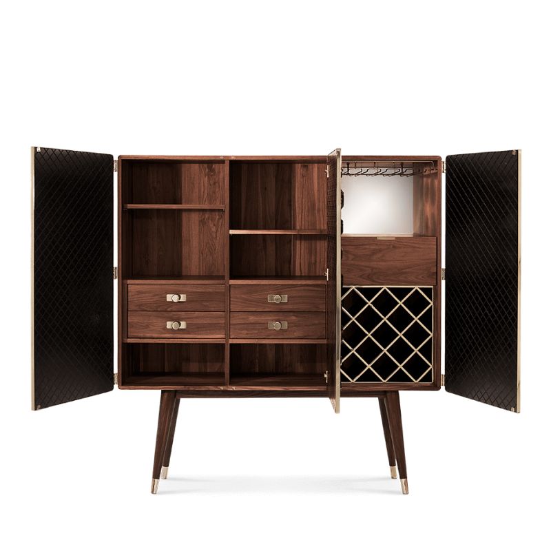 Monocles Gold Cabinet delightfull Designer Furniture £20,000.00 Walnut Gold Plated product_features