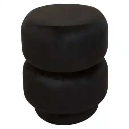 Rinwald Black Velvet Stool Retro Furniture £179.00 Reception Room Stainless Steel product_features