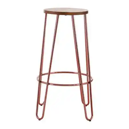 Hairpin Copper Bar Stools Smithers Bar Stools &pound;133.00 Elm Steel product_features