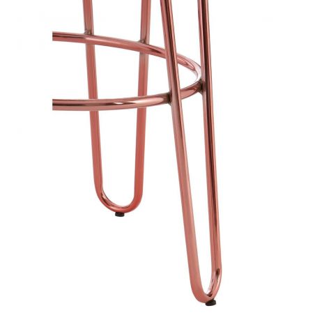 Hairpin Copper Bar Stools Smithers Bar Stools &pound;133.00 Elm Steel product_features