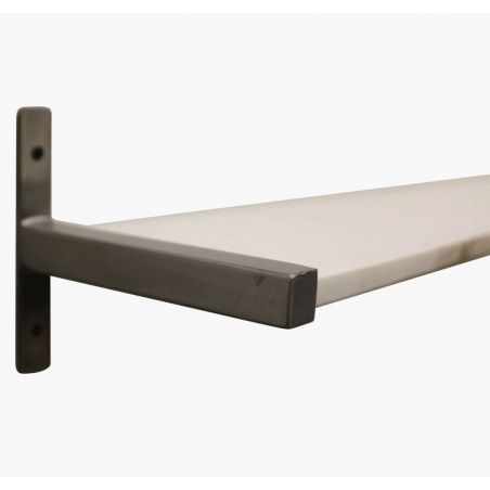 Marble Wall Shelf with Gold Brackets Smithers This And That £160.00 Bathroom Steel product_features