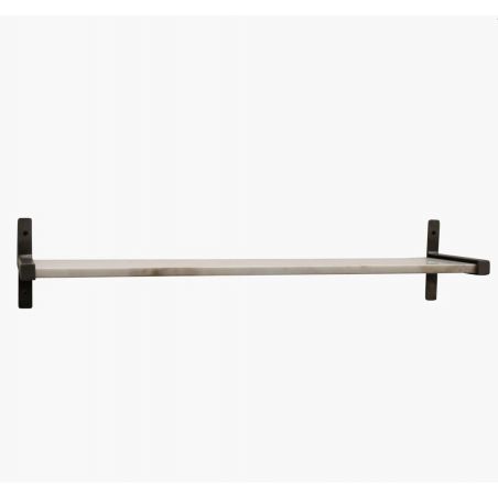 Marble Wall Shelf with Gold Brackets Smithers This And That £160.00 Bathroom Steel product_features