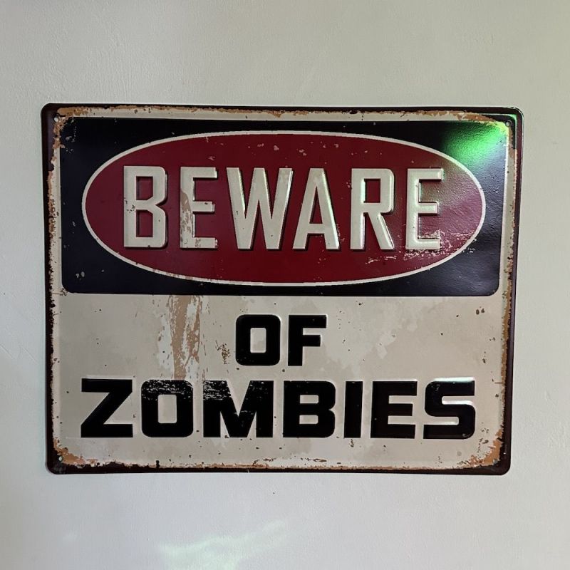 Beware Of Zombies Road Sign Smithers Gifts £15.00      product_features