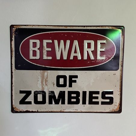 Beware Of Zombies Road Sign Smithers Gifts £15.00      product_features