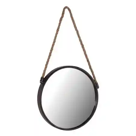 Black Round Rope Mirror Smithers Office £50.00 product_features