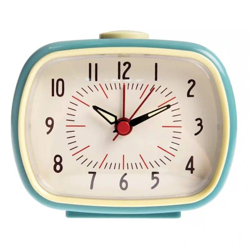Blue Alarm Clock kikkerland Gifts £15.00      product_features