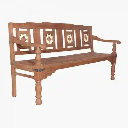 Antique Train Station Bench Smithers Garden £1,100.00 Teak Wood product_features