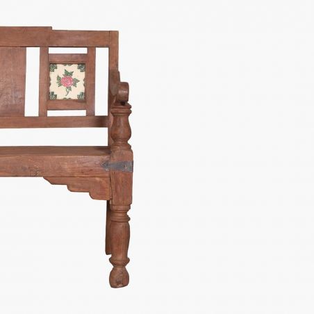 Antique Train Station Bench Smithers Garden £1,100.00 Teak Wood product_features