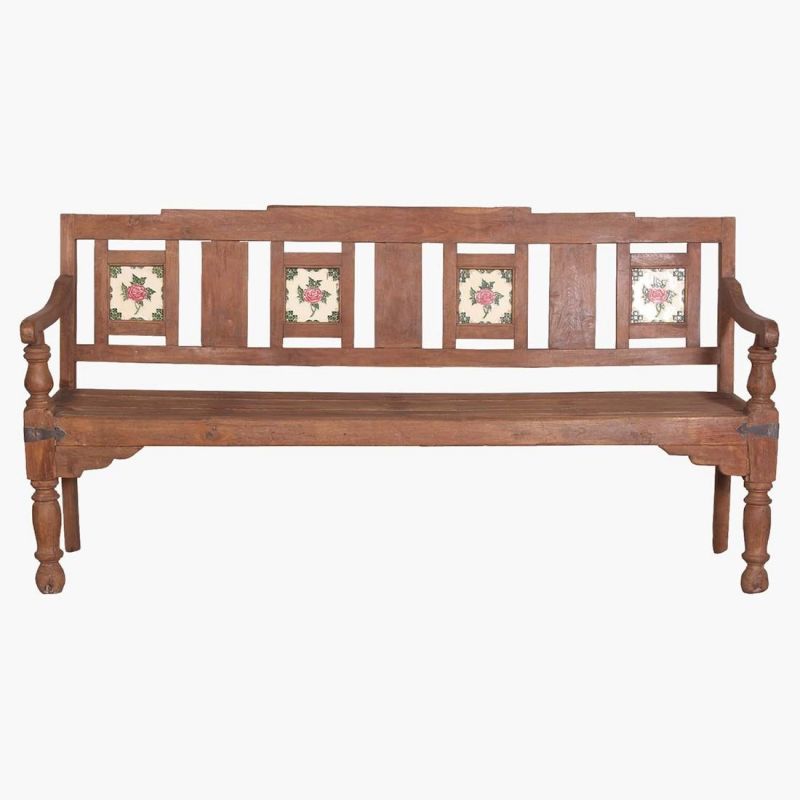 Antique Train Station Bench Smithers Garden £1,100.00 Teak Wood product_features