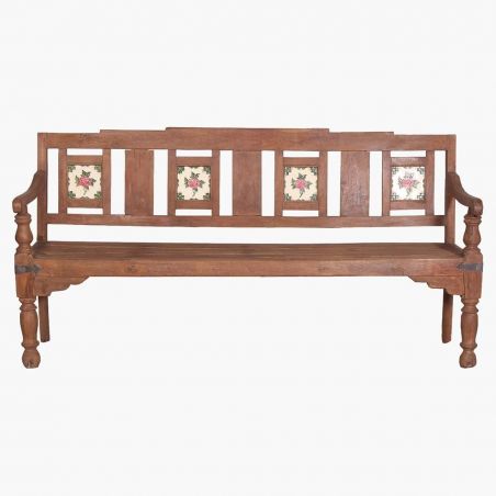 Antique Train Station Bench Smithers Garden £1,100.00 Teak Wood product_features