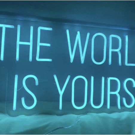 The World IS Yours Neon Sign Smithers Signs £110.00      product_features