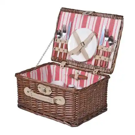 Wicker Picnic Basket Set Smithers Garden &pound;125.00 product_features