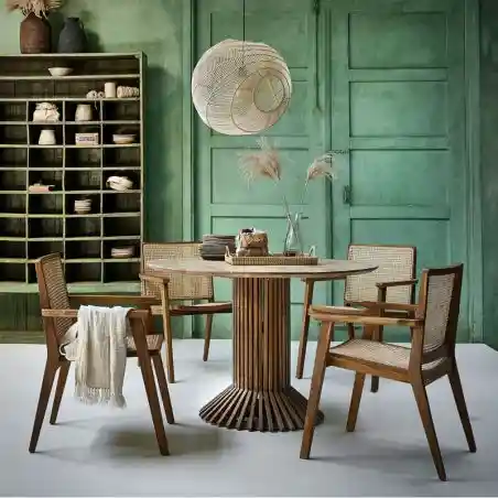 Nova Rattan Dining Chairs – Luxury Seating for Homes, Hotels & Restaurants Smithers Designer Furniture £275.00 Kitchen Diner ...