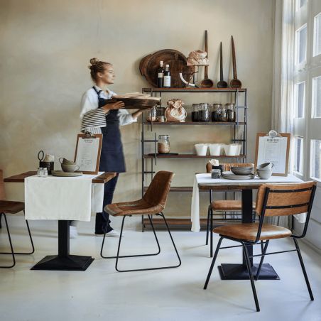 Factory Industrial Shelving Storage £1,200.00 All Rooms FSC Recycled Wood Iron product_features