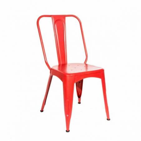 Red Tolix Chair Heavy Duty Smithers Archives £220.00 product_features