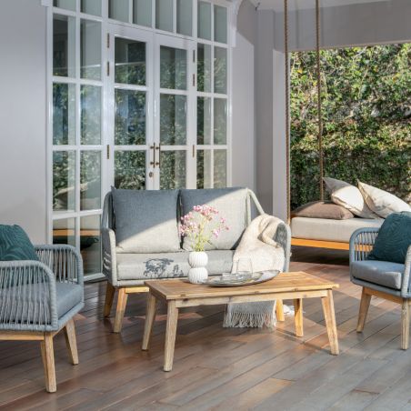 Berkeley Conservatory Rope Chair Set With Table Smithers Sofas and Armchairs &pound;2,200.00 product_features