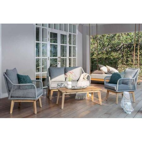 Berkeley Conservatory Rope Chair Set With Table Smithers Sofas and Armchairs &pound;2,200.00 product_features
