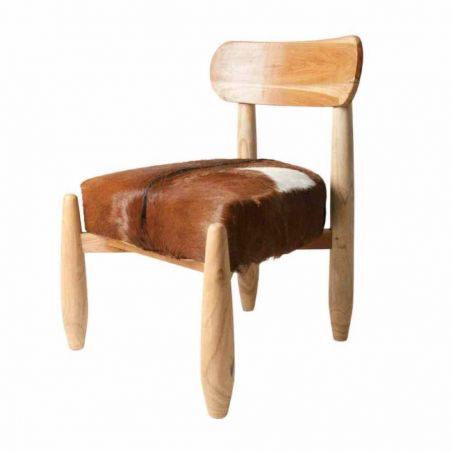 Billy Goat Skin Fur Chair Smithers Chairs &pound;300.00 Bar Steel product_features