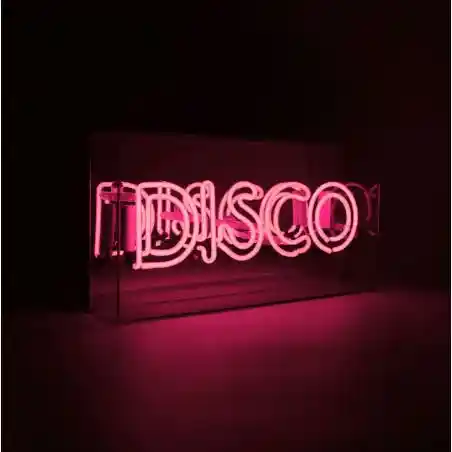 Pink Disco Neon Light Smithers Your Custom Neon Sign & Neon Signs | Handmade in London by Smithers &pound;127.00 product_features
