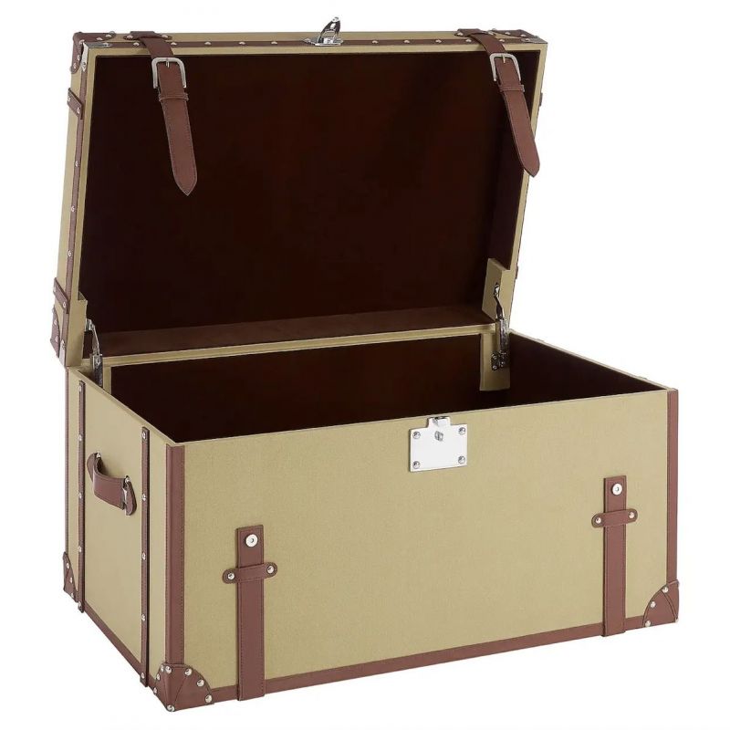 Colonial Steamer Trunk Smithers Office £638.00 Mango Wood product_features