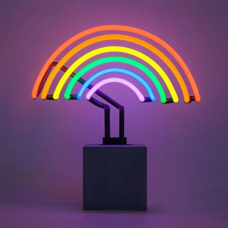 Rainbow Light Neon – Colourful LED Wall Light for Kids' Rooms Smithers Your Custom Neon Sign & Neon Signs | Handmade in Londo...