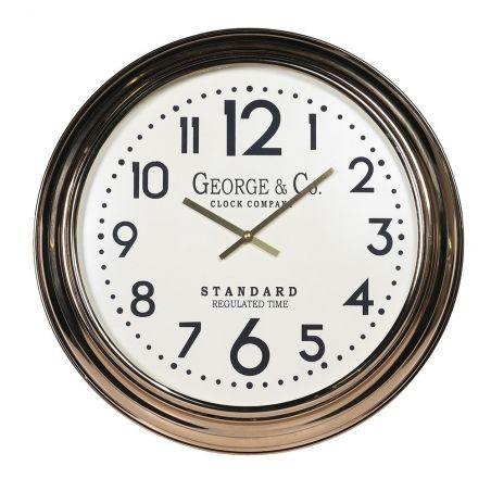 Retro Wall Clock – Bold Vintage Style with Classic Charm Smithers Archives £80.00      product_features