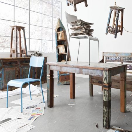 River Thames Dining Table Smithers Reclaimed Wood Furniture £950.00 Dining Room Reclaimed Boat Wood product_features