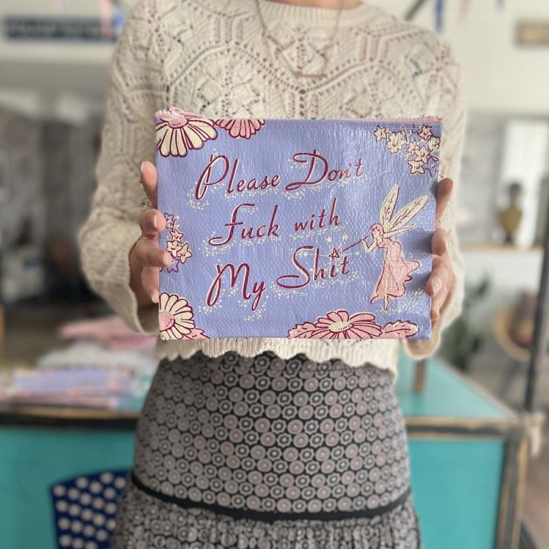 Dont Fu*k With My Sh*t Makeup Cosmetic Pouch​  Personal Accessories £25.00      product_features