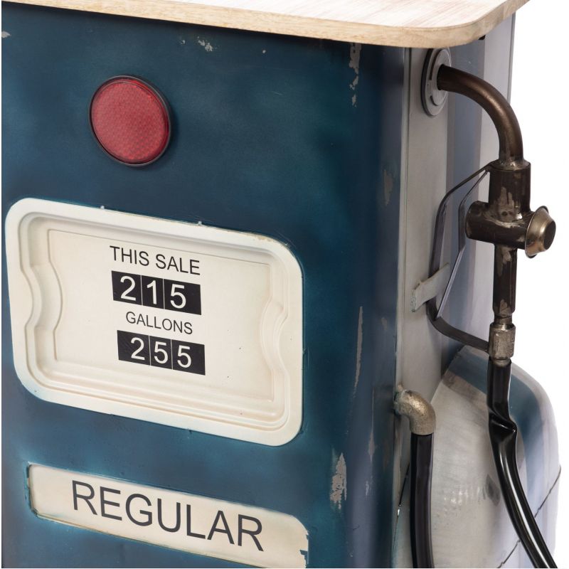 Gas Station Bar Table Smithers Dining Room £1,400.00 Dining Room Reclaimed Wood Iron product_features