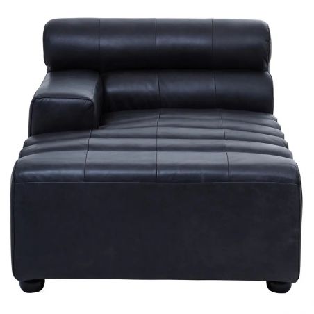 Titan Black Leather Chaise Longue Smithers Designer Furniture &pound;3,500.00 Living Room product_features