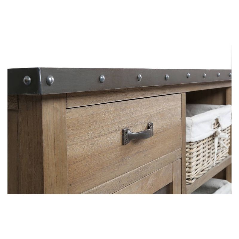 Retro Kitchen Utility Sideboard Smithers Designer Furniture £996.00 Utility Paulownia Aluminium product_features