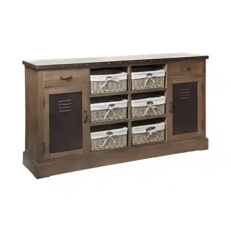 Retro Kitchen Utility Sideboard Smithers Designer Furniture £996.00 Utility Paulownia Aluminium product_features